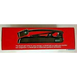 EZ Reader Book Light Folding Clip-On VTG Reading Accessory 🔦📚